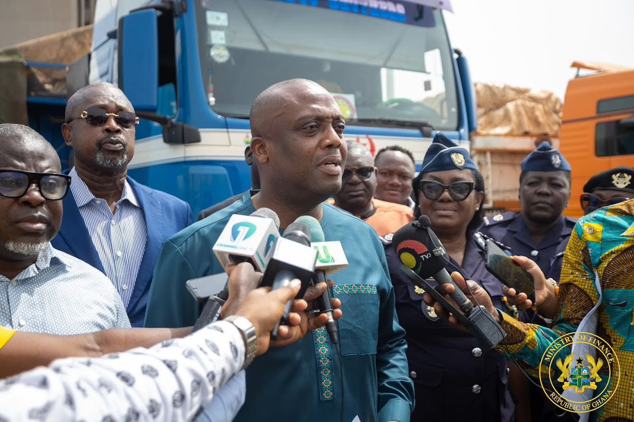 Deputy Finance Minister Praises GRA for Seizing 12 Articulated Trucks; Over GH¢85m in Tax Revenue on the Line