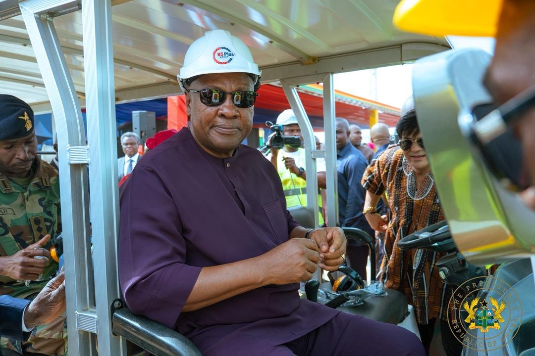 President Mahama commissions Phase Two expansion of B5 Plus to strengthen 24-hour economy and regional trade.