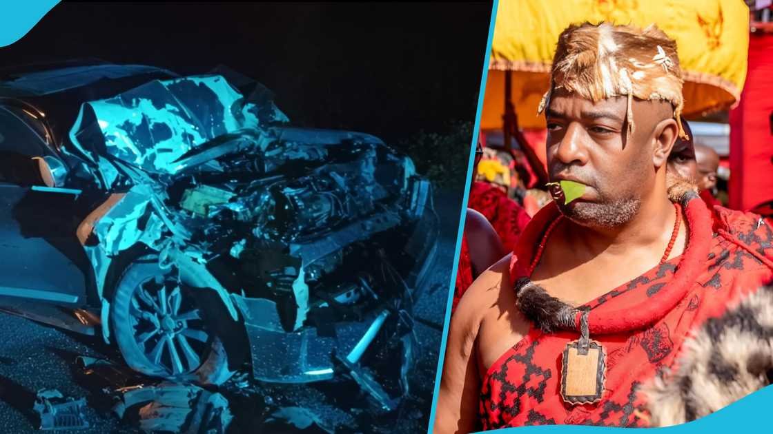 The Ga Mantse is in stable condition following a dawn crash in the Oti Region.